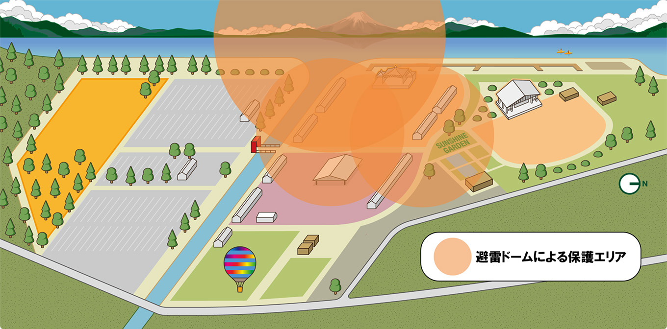 保護エリアマップ